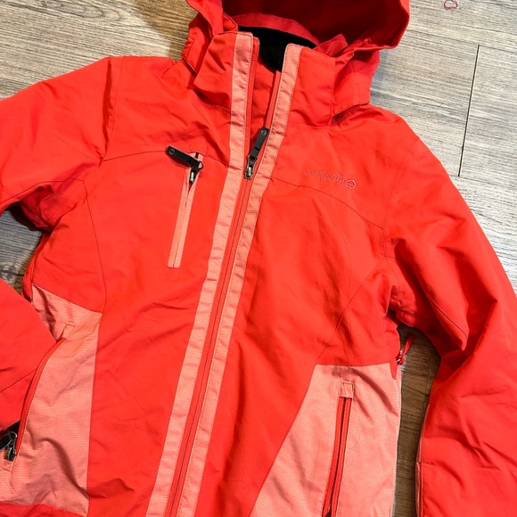 Red Women's Jacket - Picture 2 of 9